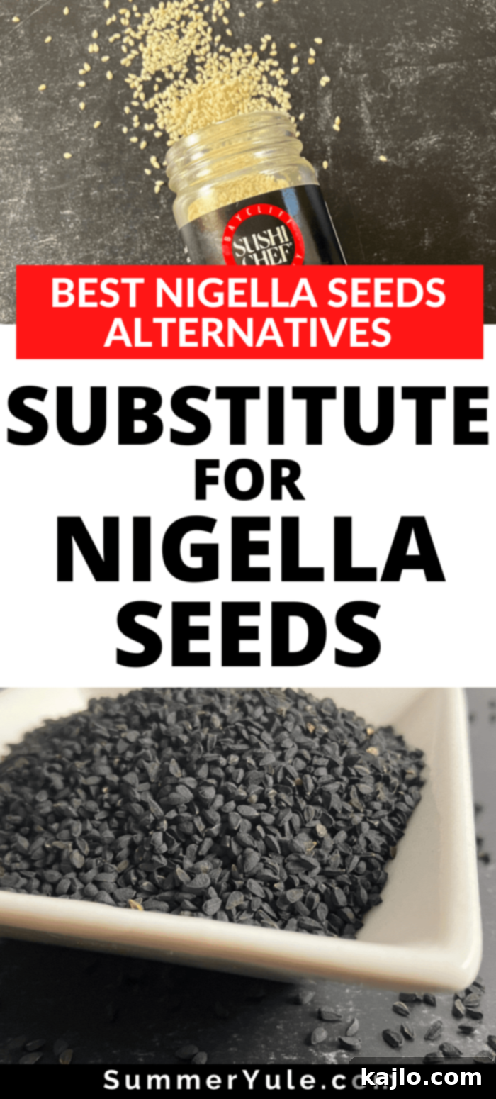 Finding the perfect substitute for nigella seeds ensures your recipes always turn out delicious.