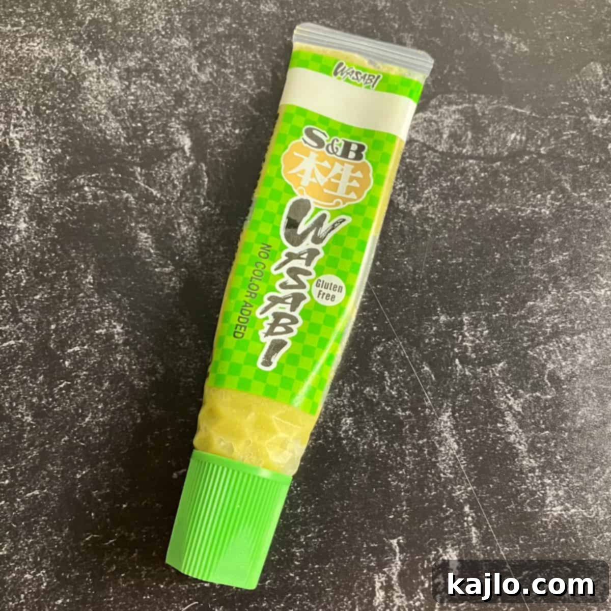 Close-up of wasabi paste and horseradish