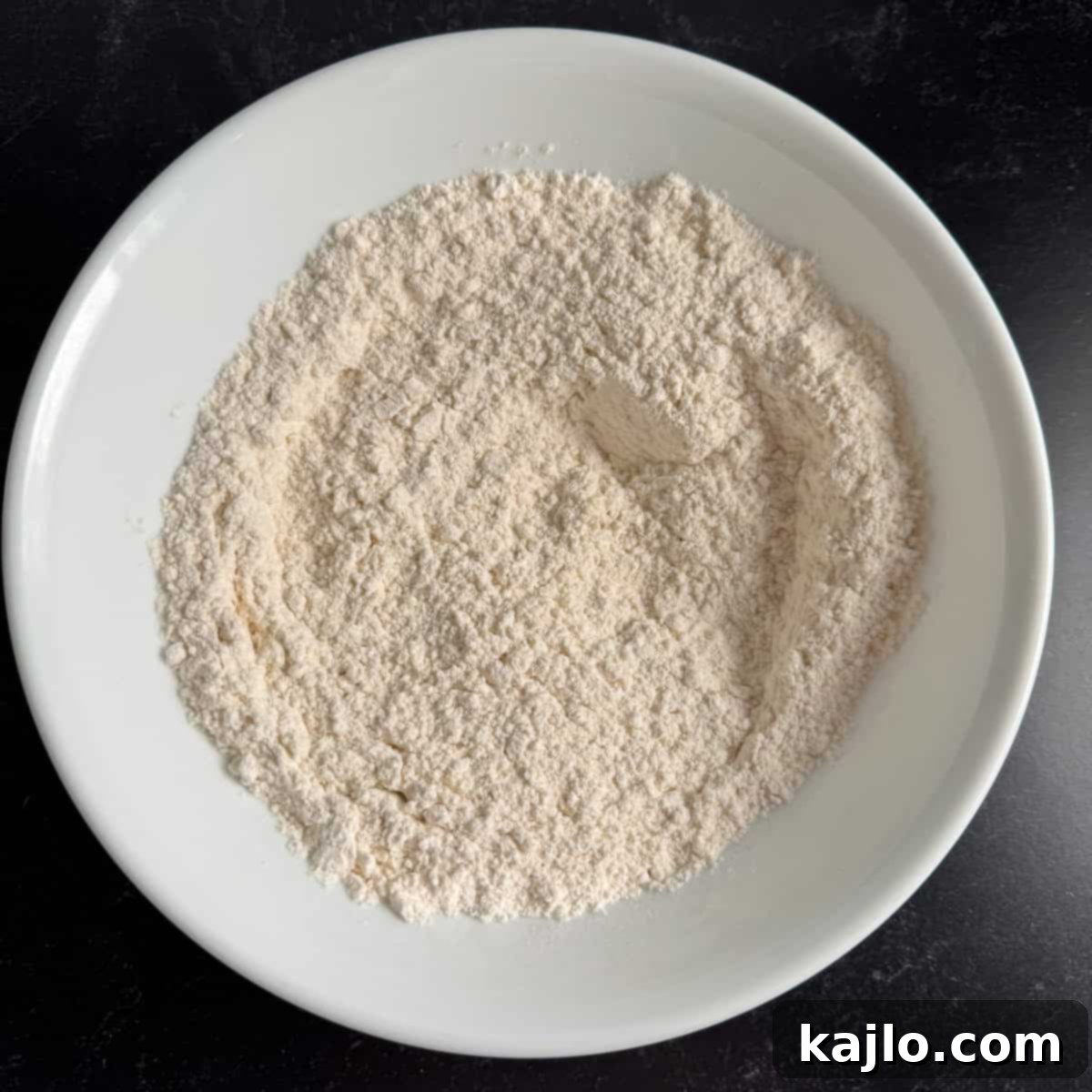 Vibrant Blue Cookie Monster Cookies 4 dry ingredients