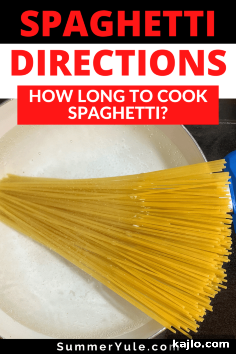 Perfect Spaghetti Cooking Time 7 how long to cook spaghetti, the ultimate guide