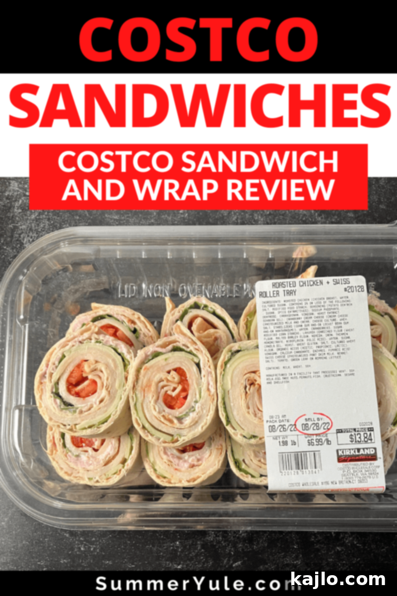 Costco Sandwiches Party Platters and Catering Options 8 Visual reminder for Costco sandwiches
