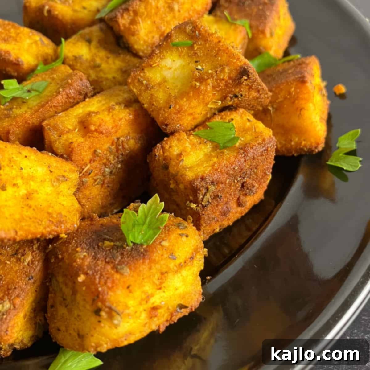 Oven Roasted Paneer 2 roasted paneer recipe