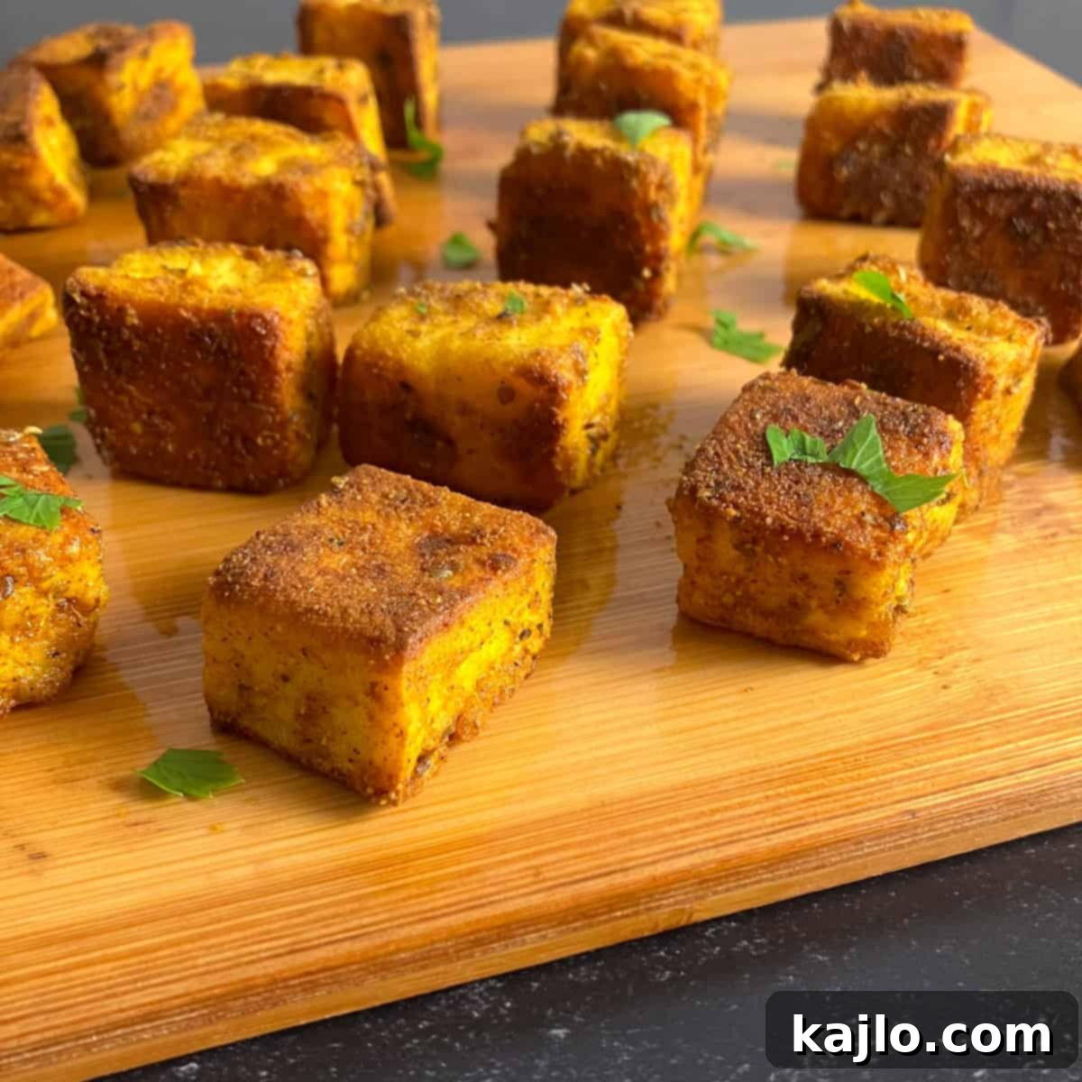 Oven Roasted Paneer 6 roast paneer in oven