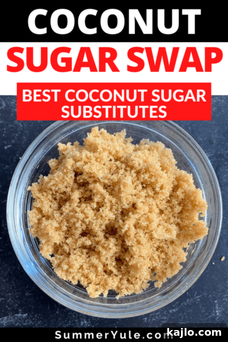 coconut sugar substitute