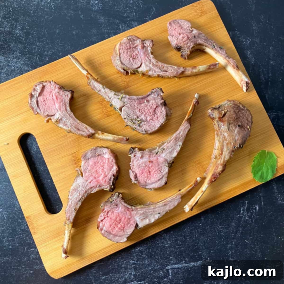 lamb rack cooked in air fryer