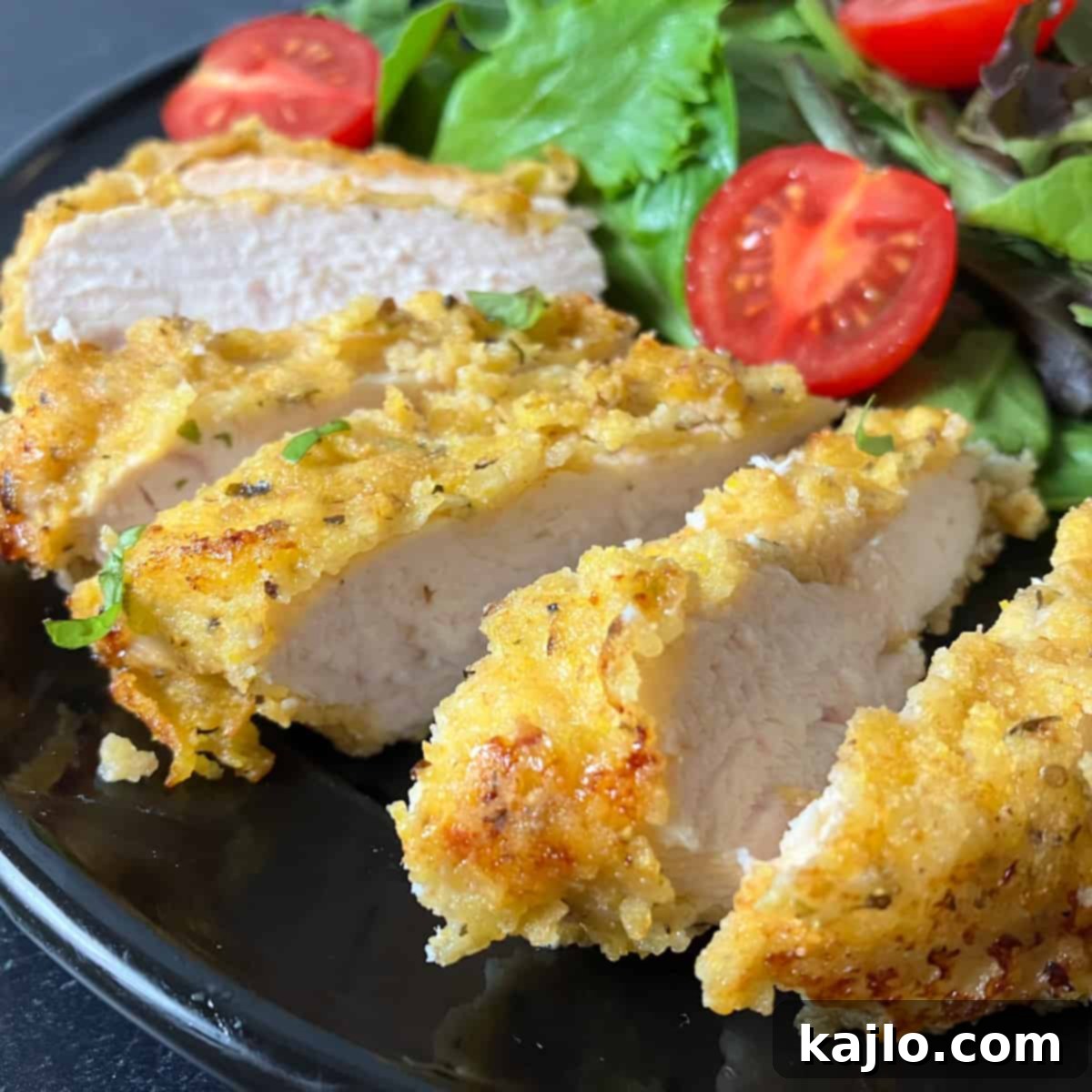 Ninja Foodi breaded chicken breast