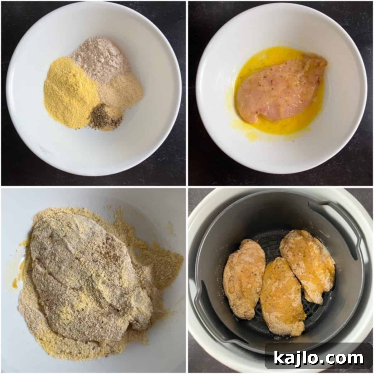 how to make ninja foodi breaded chicken breast
