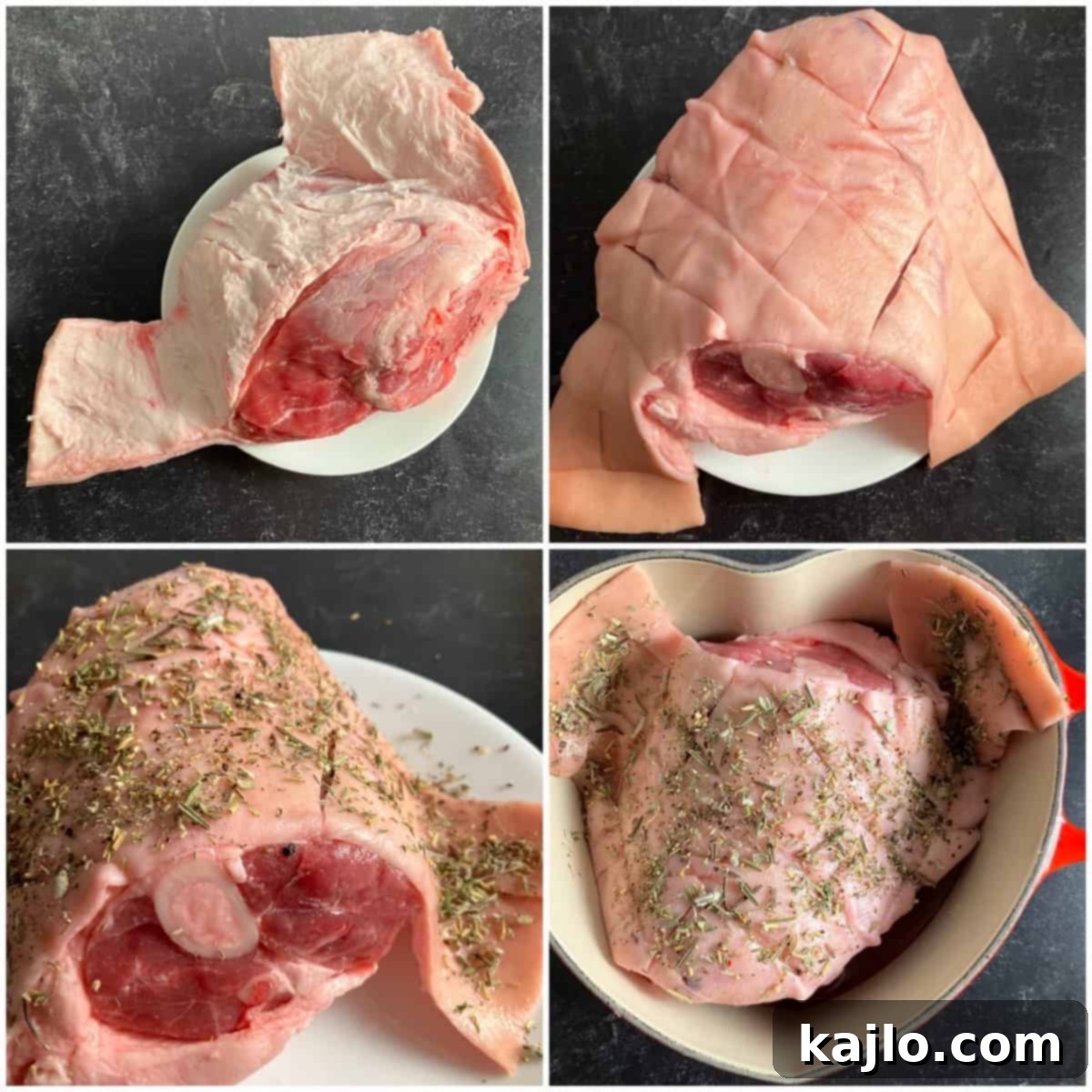 how to prepare ham shank