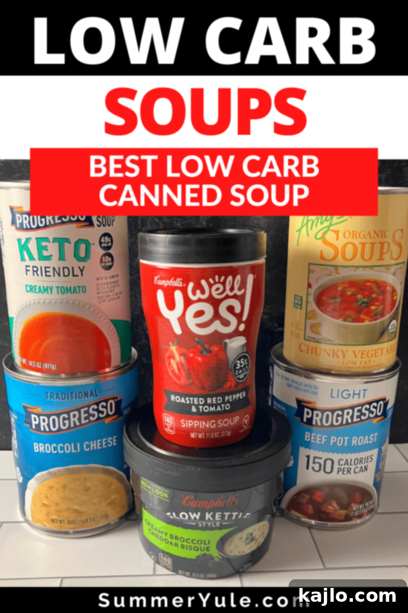 The 13 Best Low Carb Canned Soups for Diabetics 7 low carb canned soups