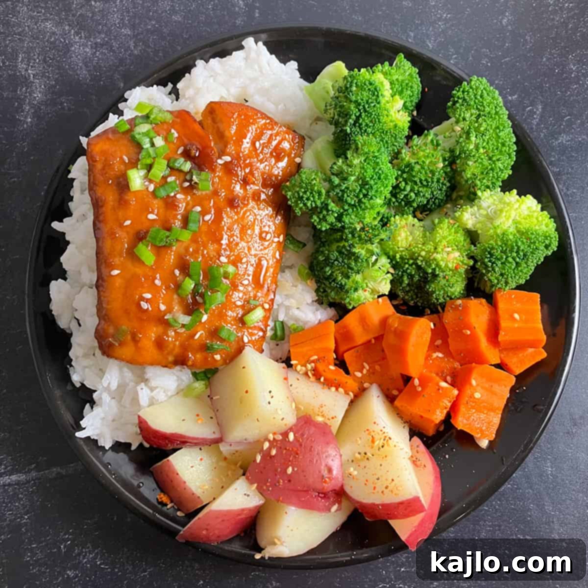 salmon teriyaki air fryer