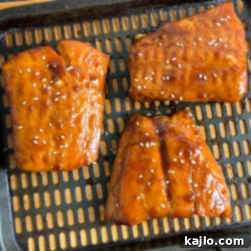 salmon teriyaki sauce air fryer
