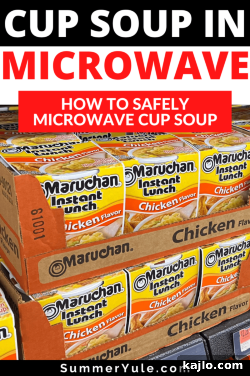Beyond the Stove: How to Perfectly Microwave Instant Ramen 8 cup soup in microwave