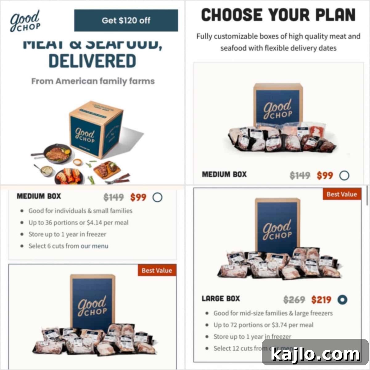Good Chop 2025 Meat Delivery Box Review 4 Good Chop subscription plans