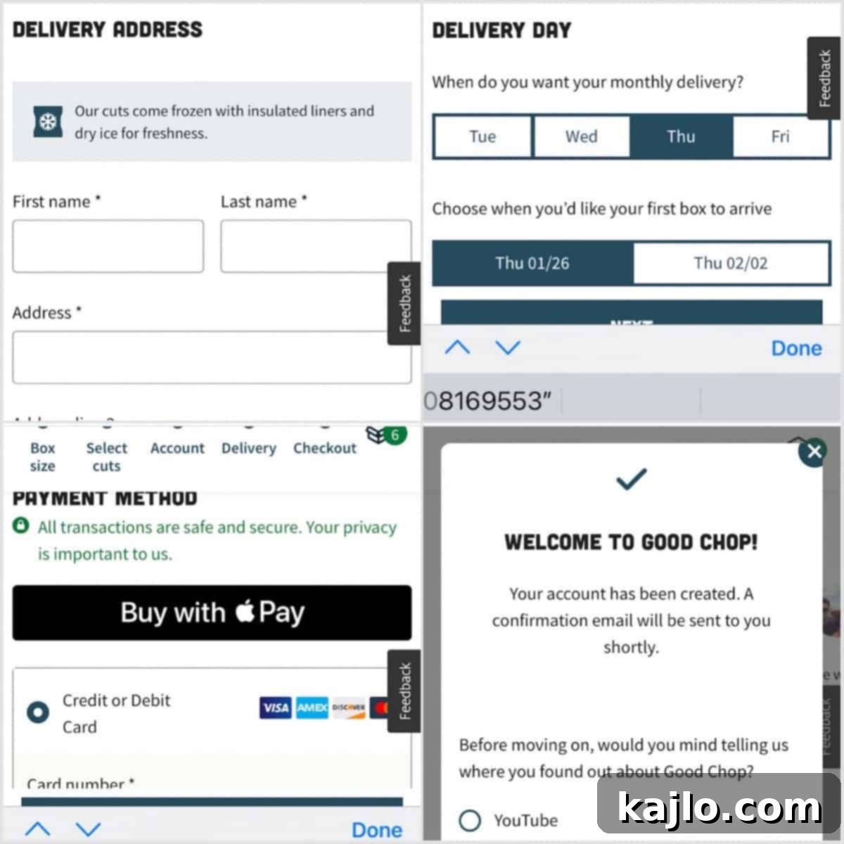 Good Chop 2025 Meat Delivery Box Review 7 How to order Good Chop