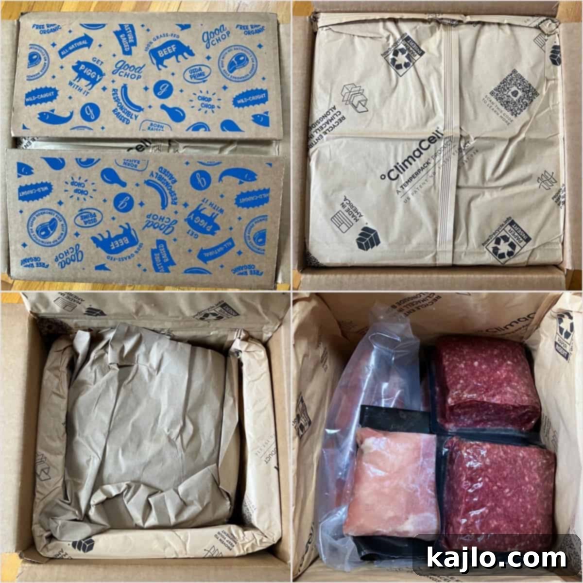 Good Chop 2025 Meat Delivery Box Review 8 Good Chop order packaging