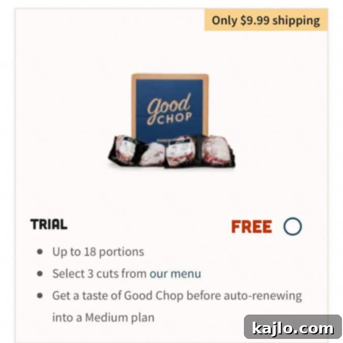 Good Chop 2025 Meat Delivery Box Review 10 Good Chop free trial box offer