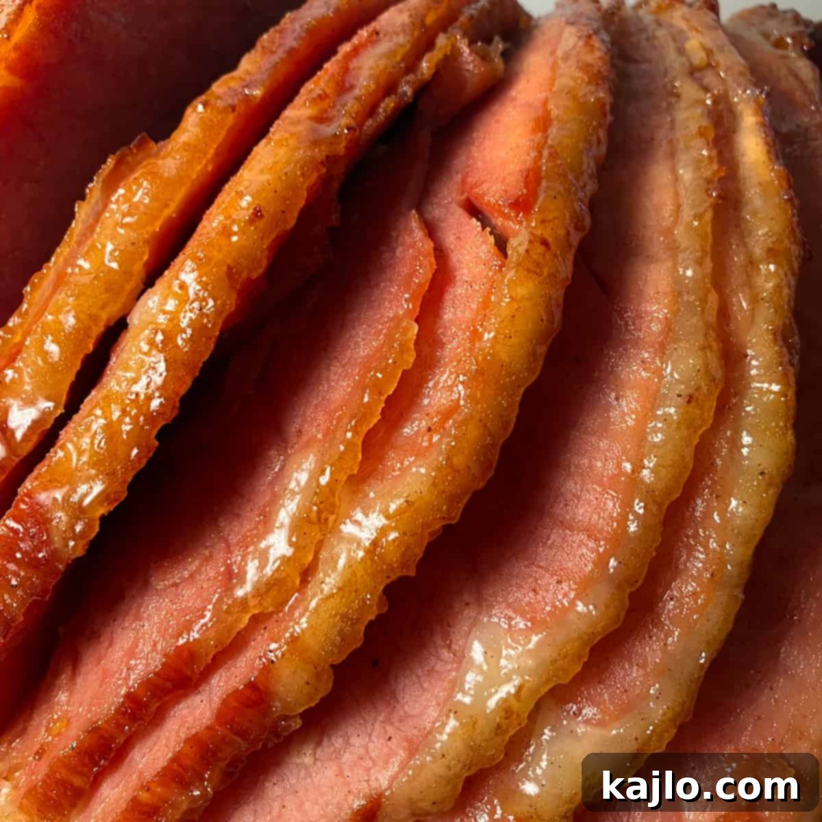 glazed ham