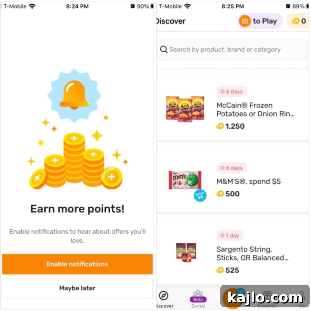 Ibotta Fetch Rewards App Face Off 4 fetch points