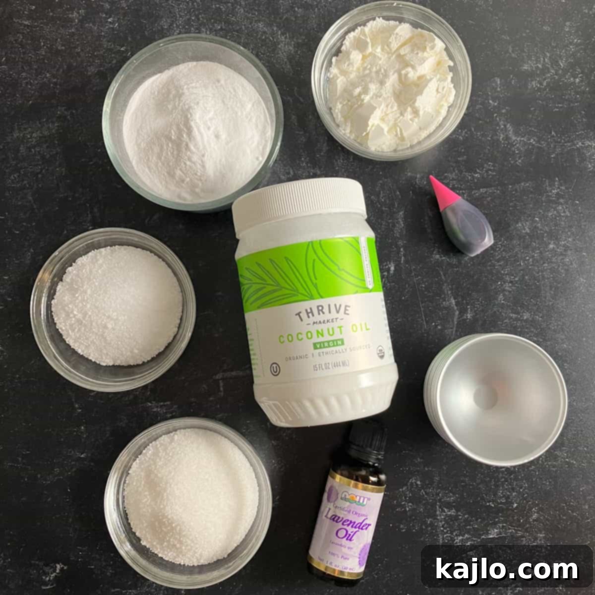 Craft Your Own Bath Bombs 3 bath bombs ingredients