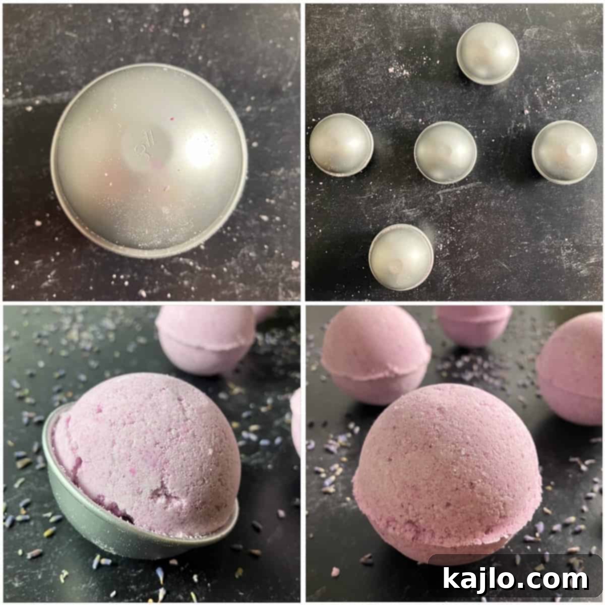 Craft Your Own Bath Bombs 5 shape bath bombs