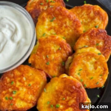 mashed potato rice cakes