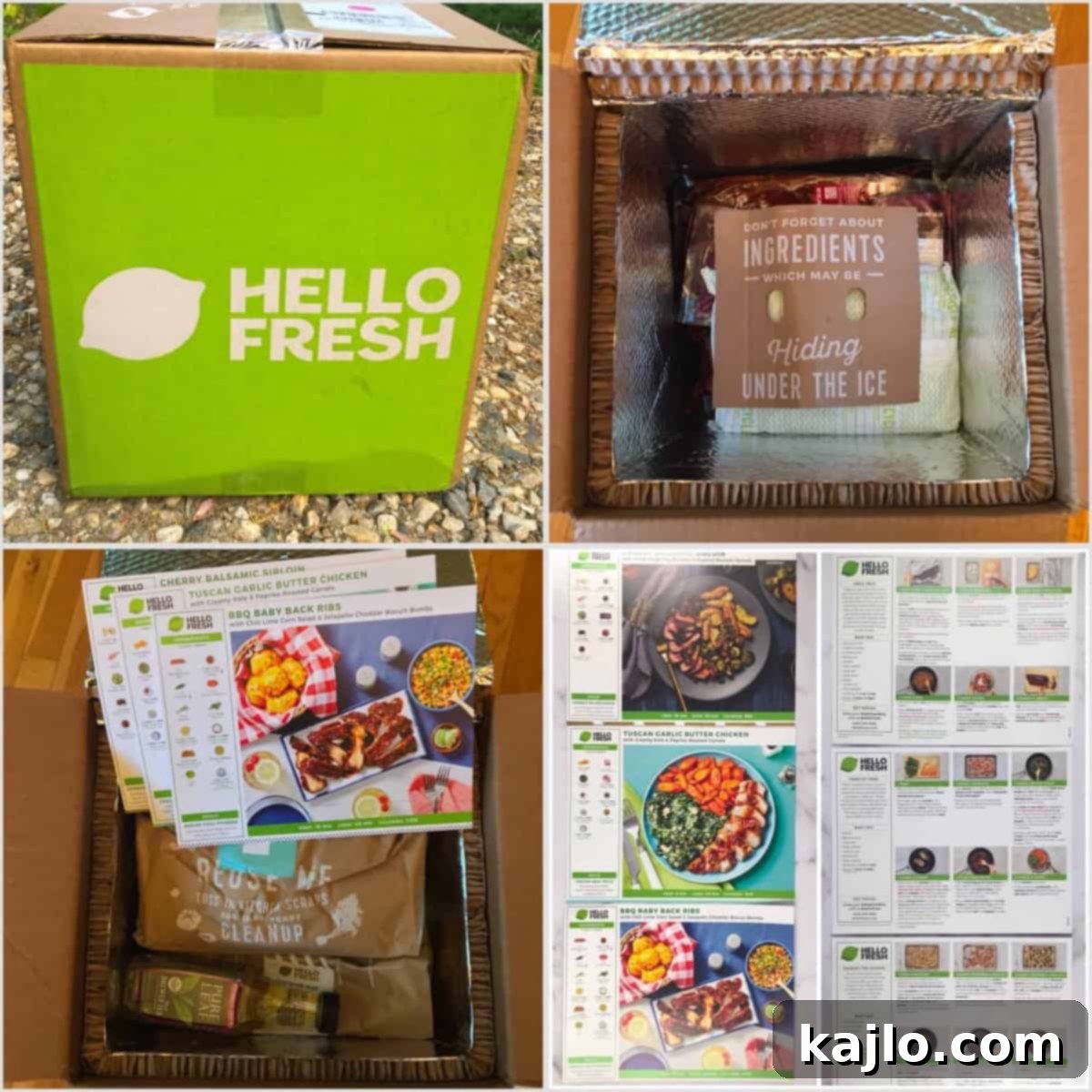 HelloFresh vs Home Chef meal kit boxes