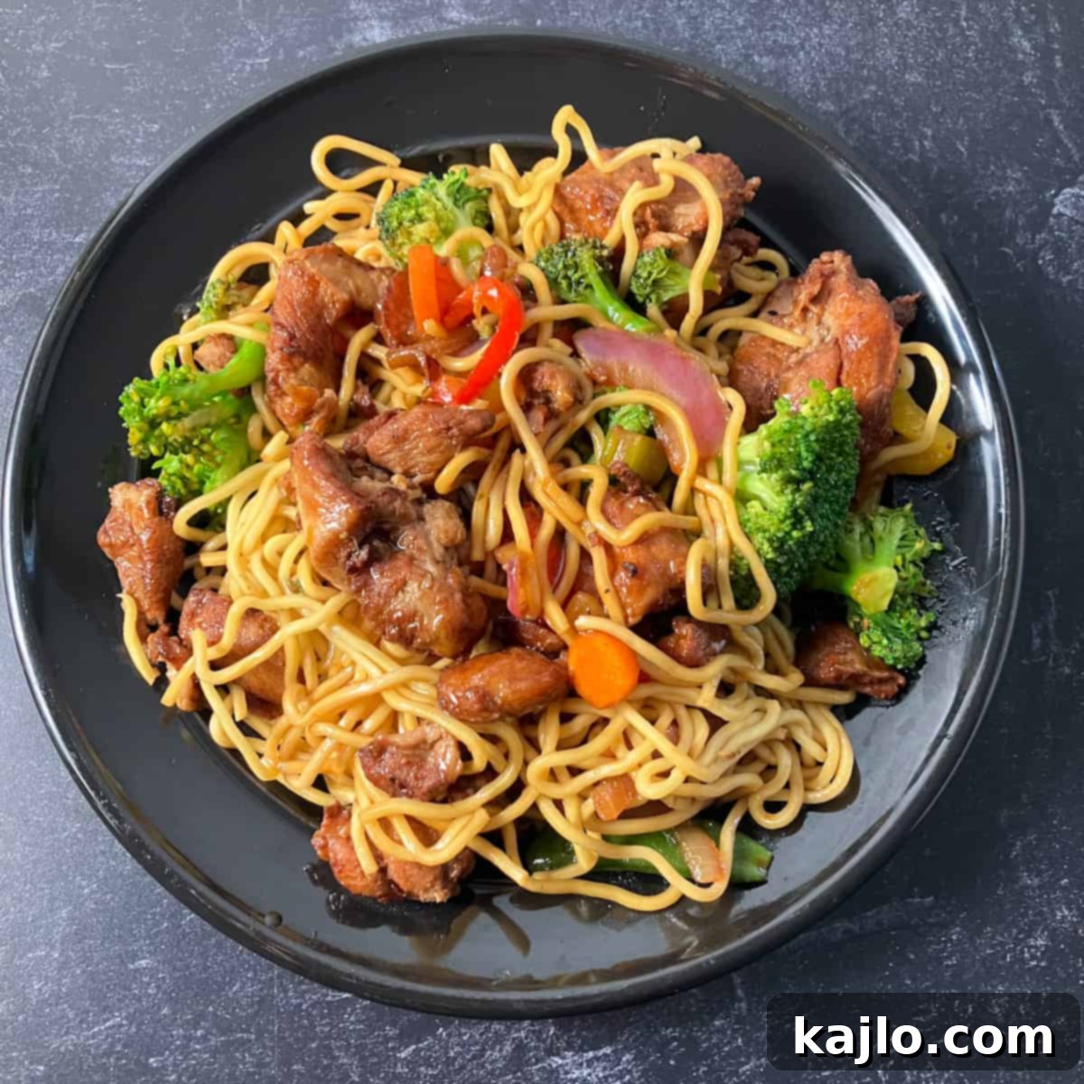 Prepared Costco Yakisoba Stir Fry