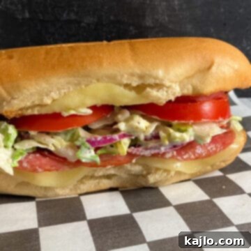 Grinder Sandwich: The Viral TikTok Recipe with Grinder Salad 8 grinder sandwich