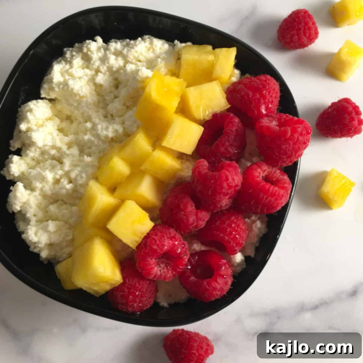 Easy Homemade Low Sodium Cottage Cheese 6 fruit and cottage cheese