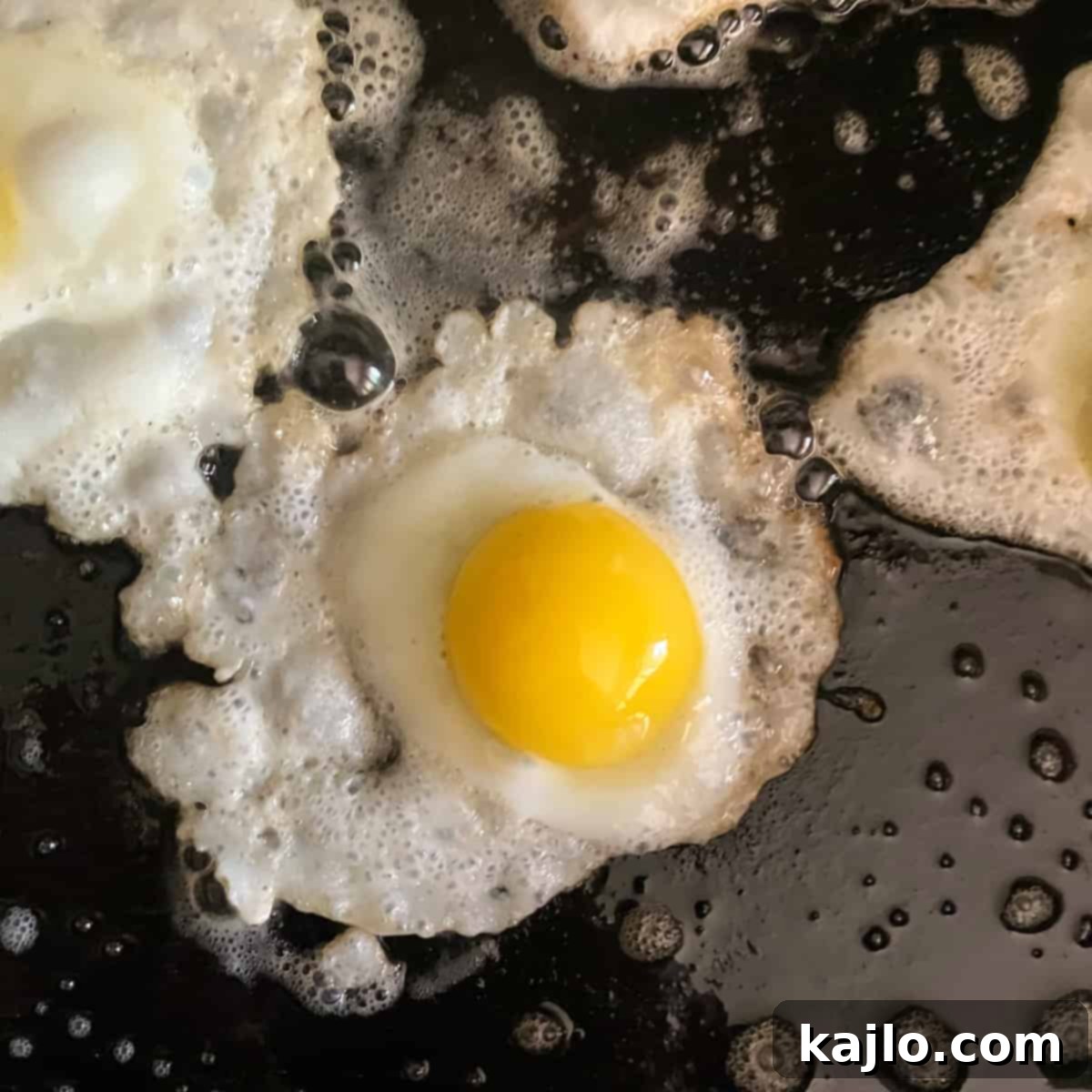 sunny side up quail eggs