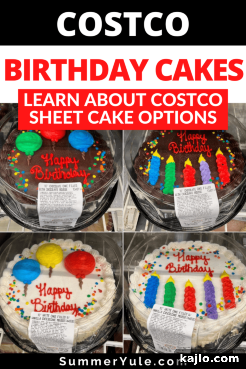 Costco Cakes Birthday and Sheet Cake Options and Prices 10 Costco birthday cakes ready for celebrations