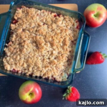 Apple Strawberry Crisp 10 strawberry apple crisp recipe