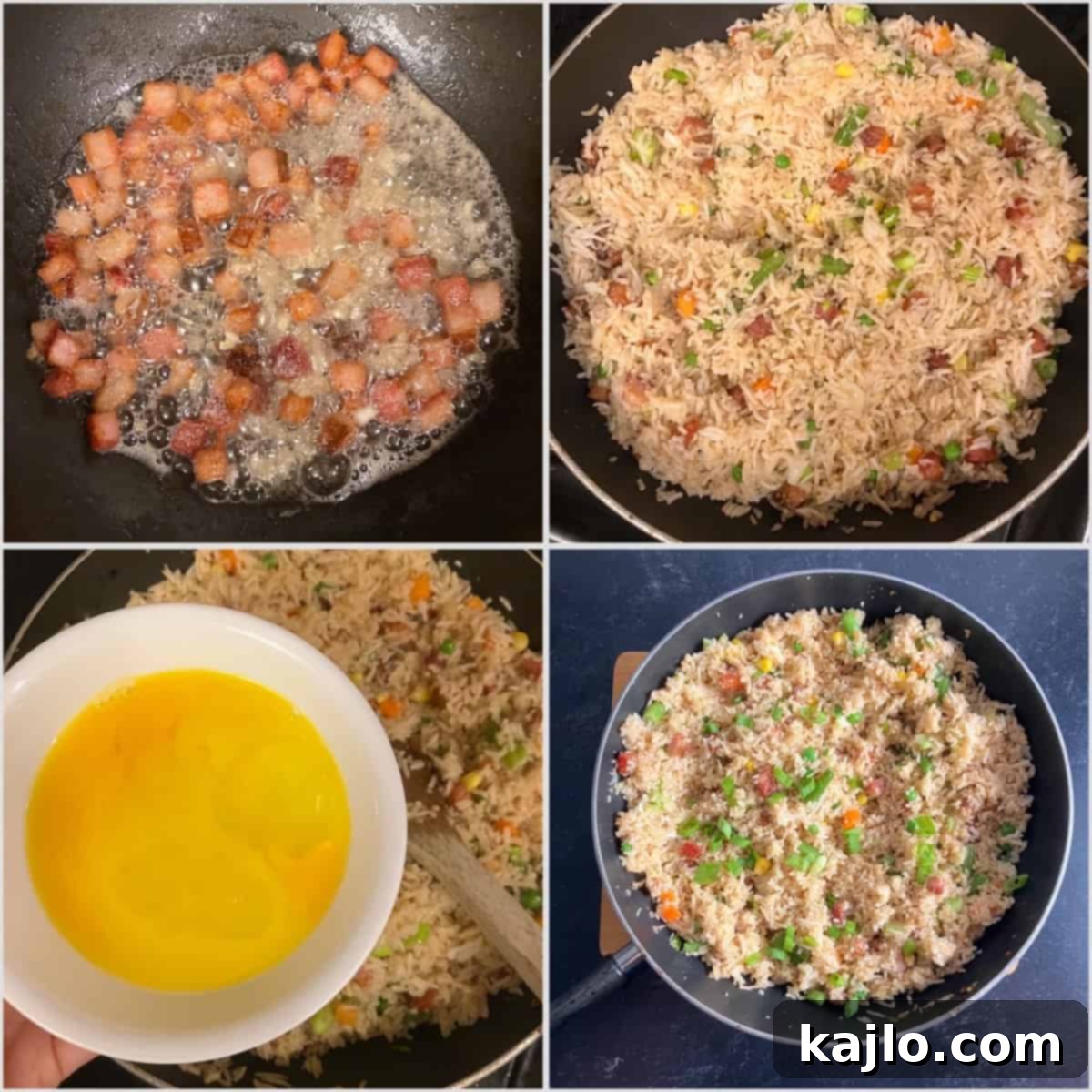 Perfect Leftover Pork Belly Fried Rice 4 how to make pork belly fried rice
