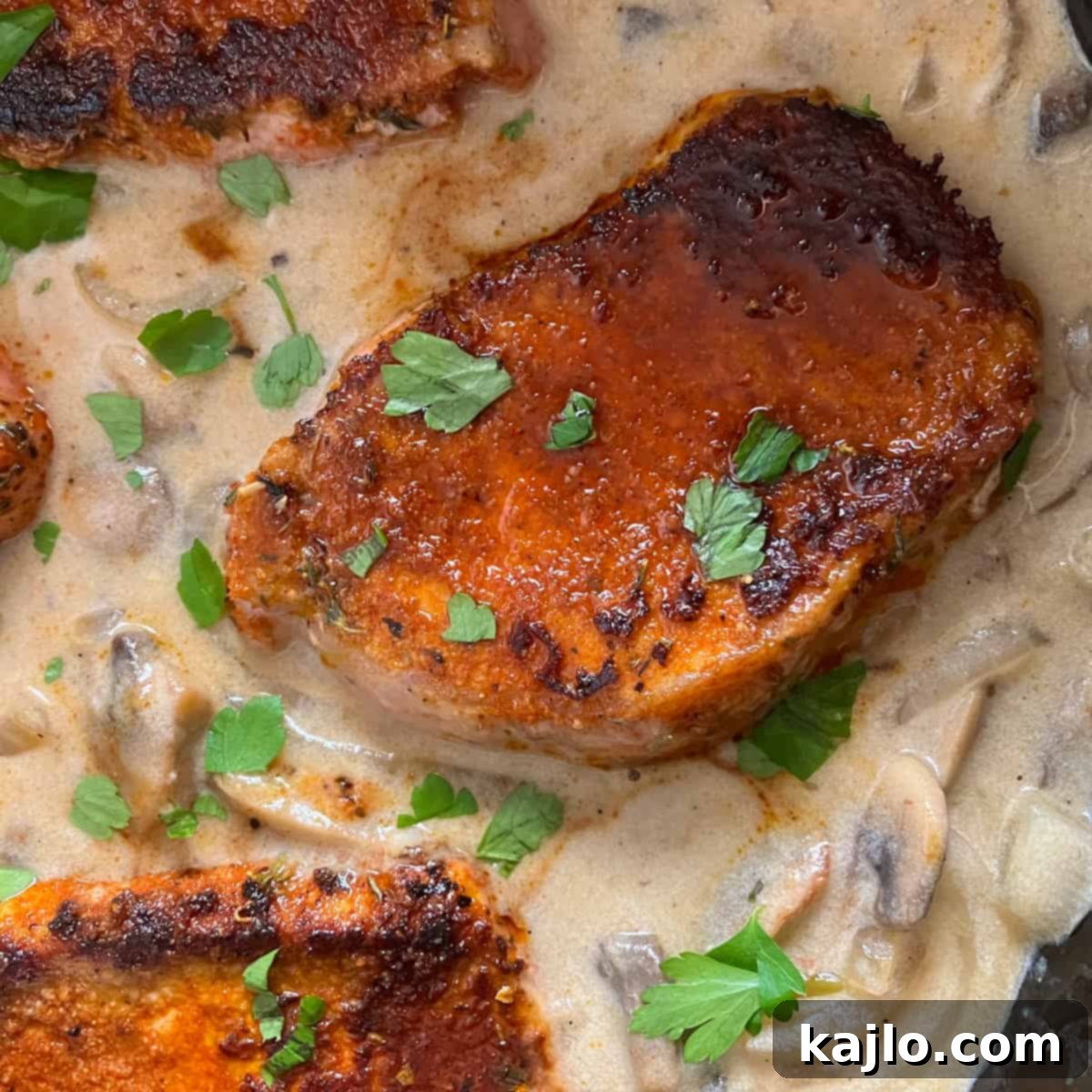 Tender Dutch Oven Pork Chops 2 pork chops dutch oven