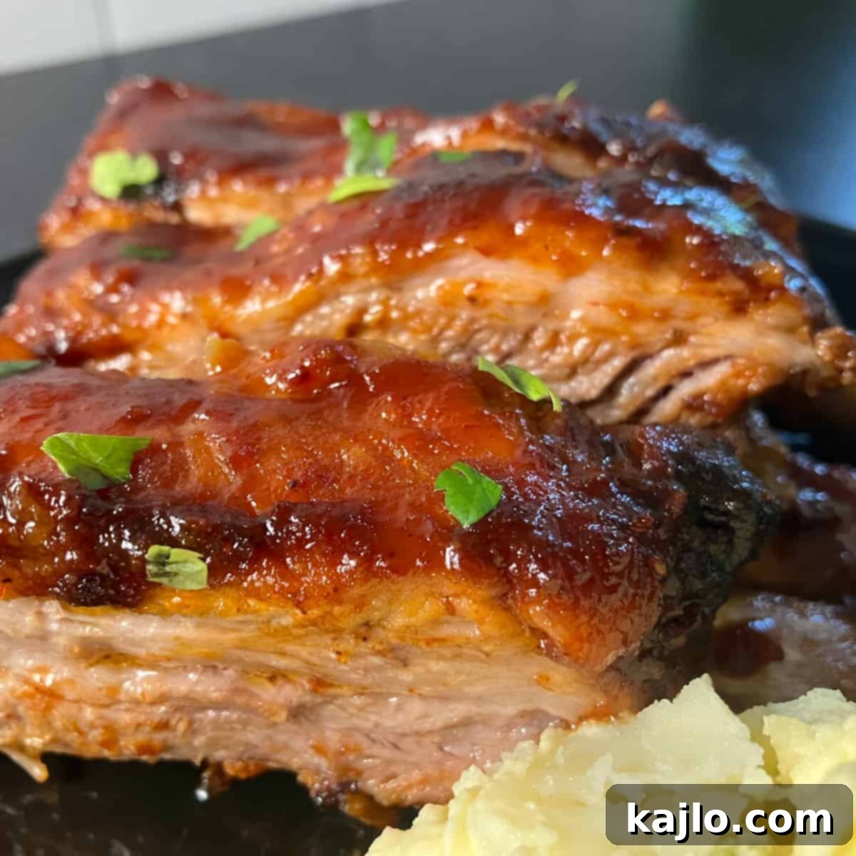 Fall-Off-The-Bone Oven St Louis Ribs 8 st louis ribs in the oven