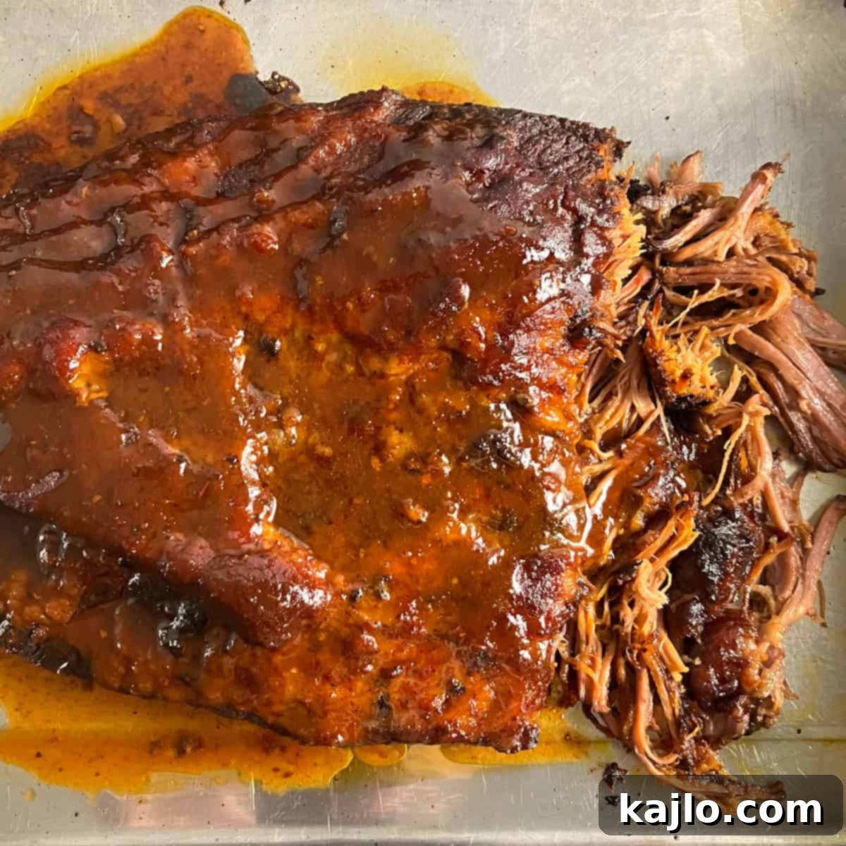 Beef Brisket Costco: Ready to shred after cooking.