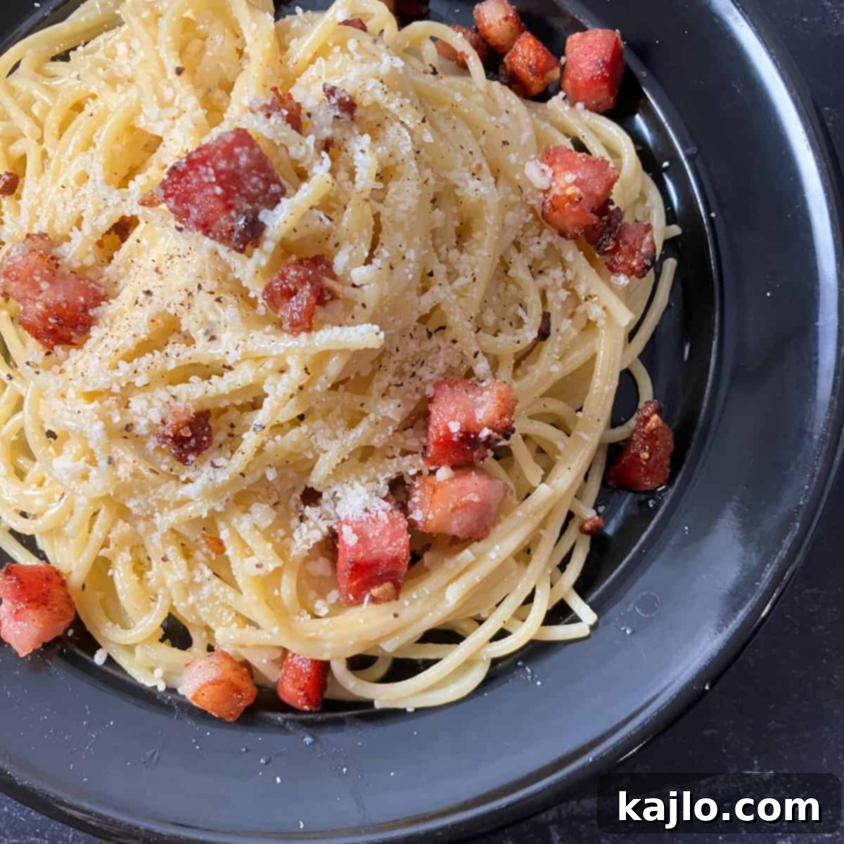 Crispy Pork Belly Carbonara 5 pork belly pasta recipe