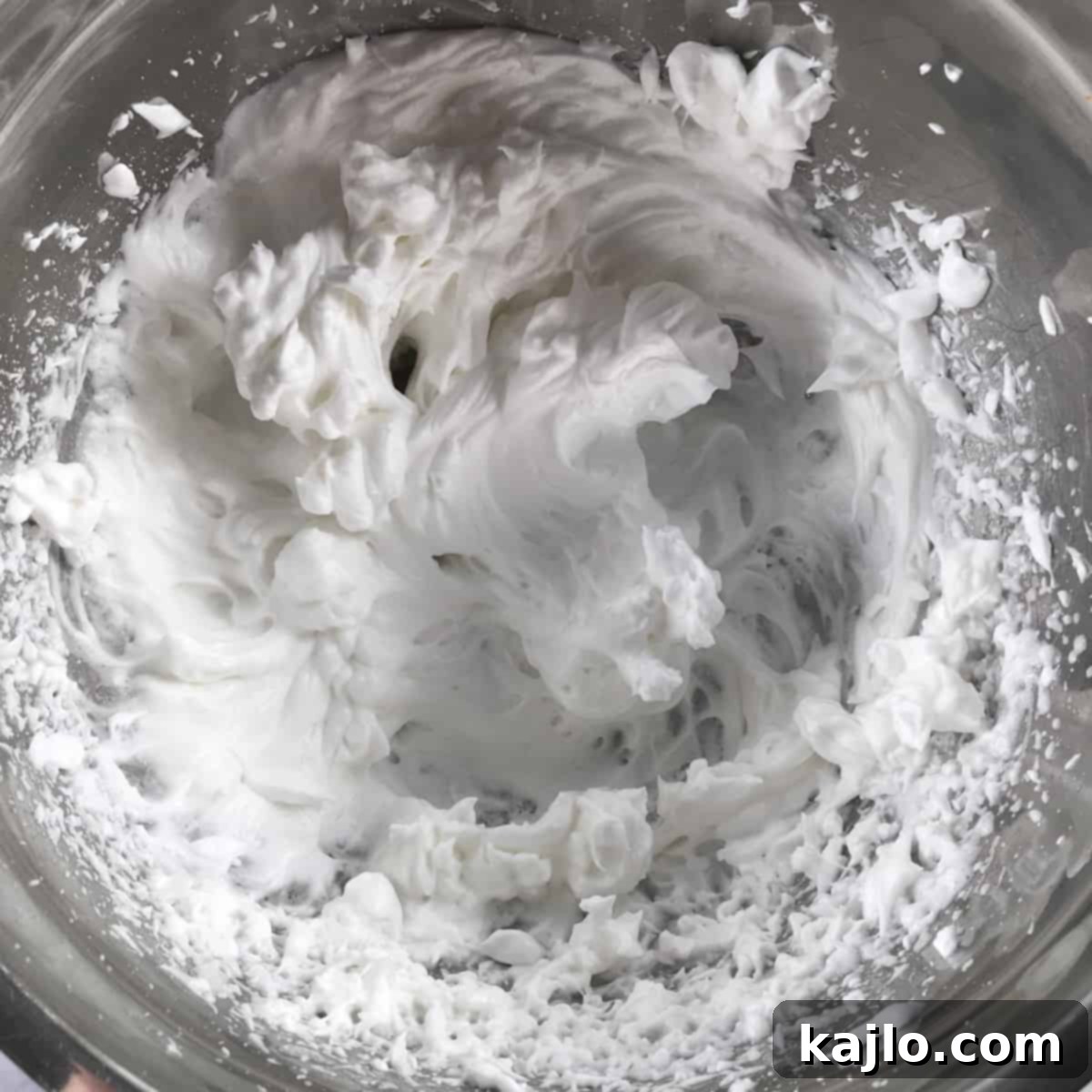 Fluffy Keto Cloud Bread with Greek Yogurt 4 cloud bread batter