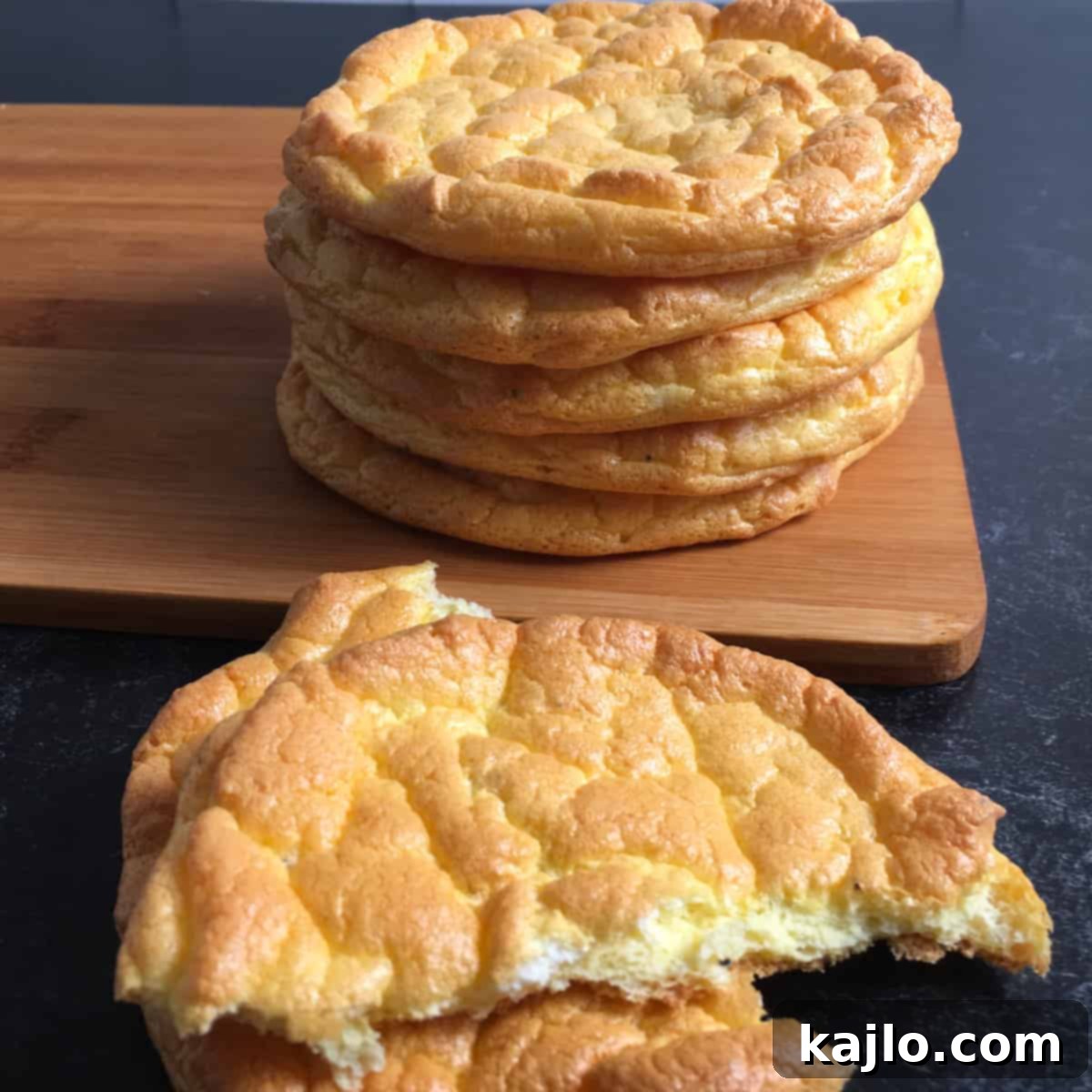 Fluffy Keto Cloud Bread with Greek Yogurt 6 keto cloud bread