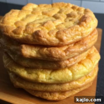 Fluffy Keto Cloud Bread with Greek Yogurt 8 cloud bread with greek yogurt