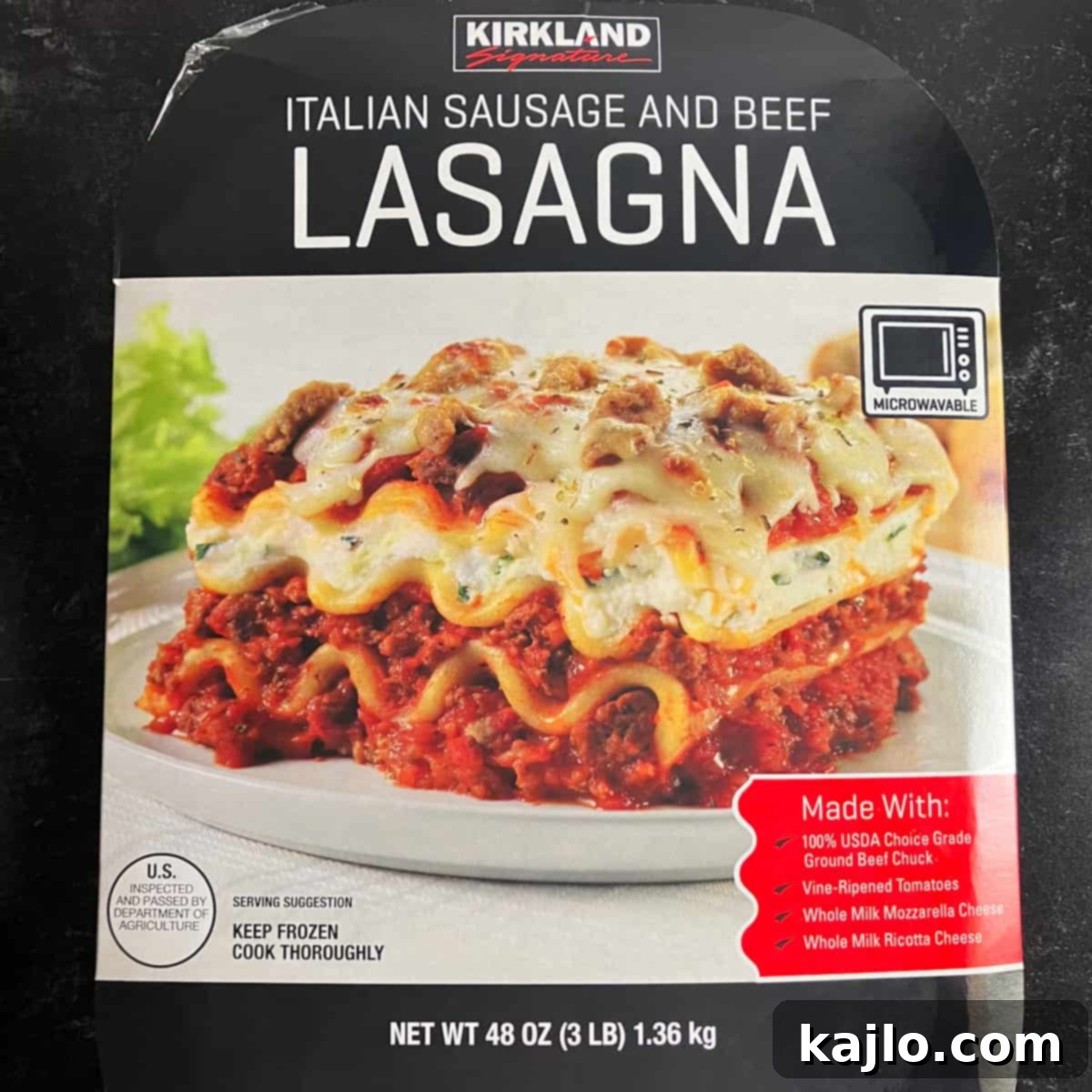 Costco lasagna