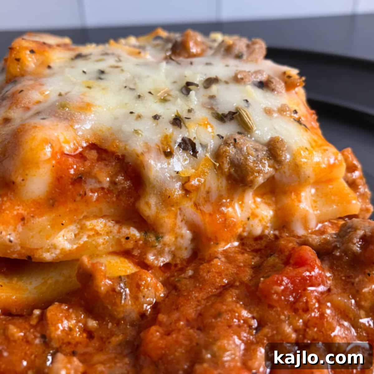 Costco sausage lasagna