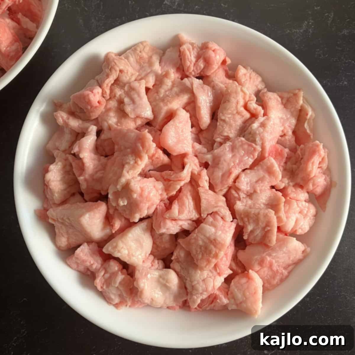 Homemade Crock Pot Tallow 4 beef fat for tallow - raw beef fat, ready for preparation