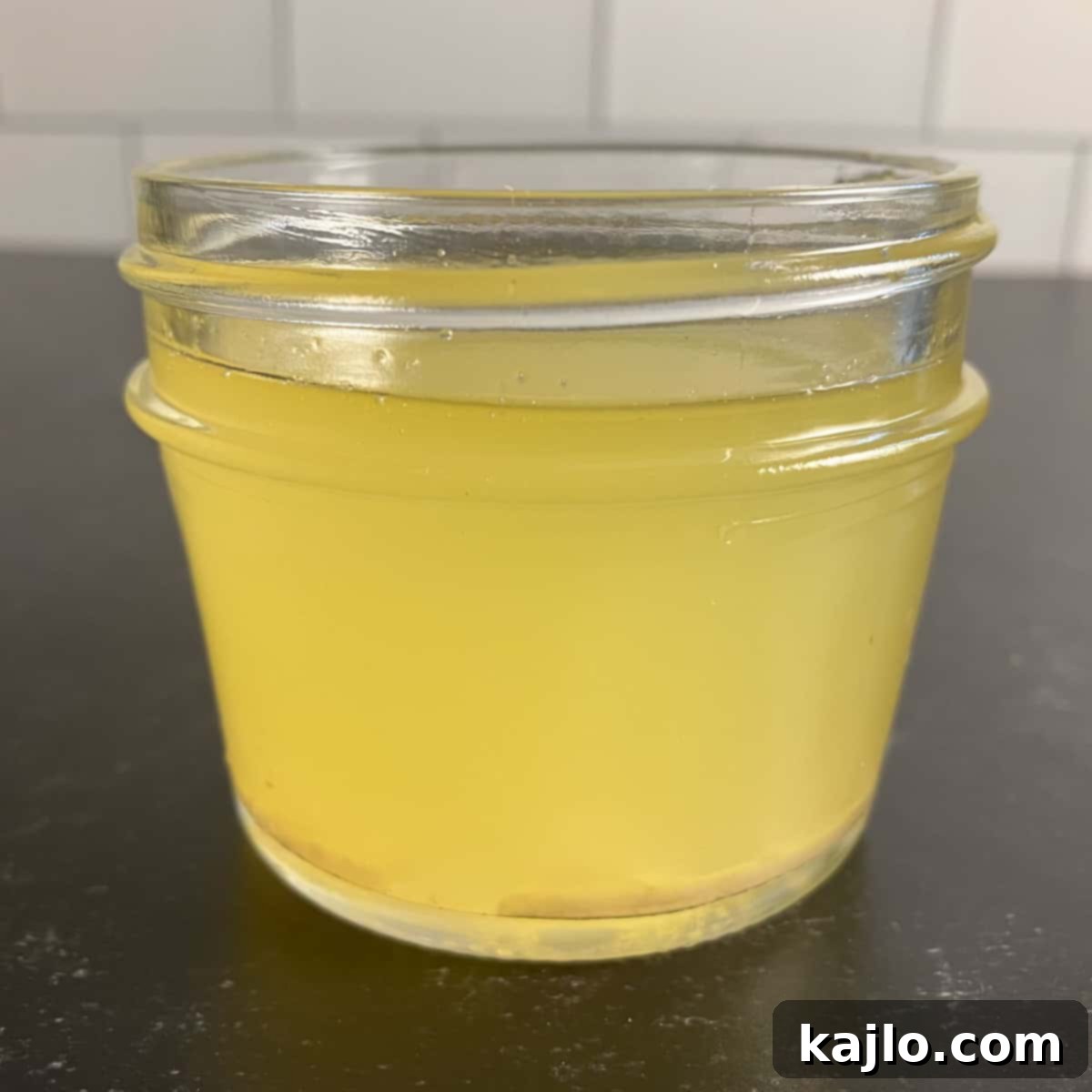 Homemade Crock Pot Tallow 8 tallow slow cooker - collected liquid tallow in jars