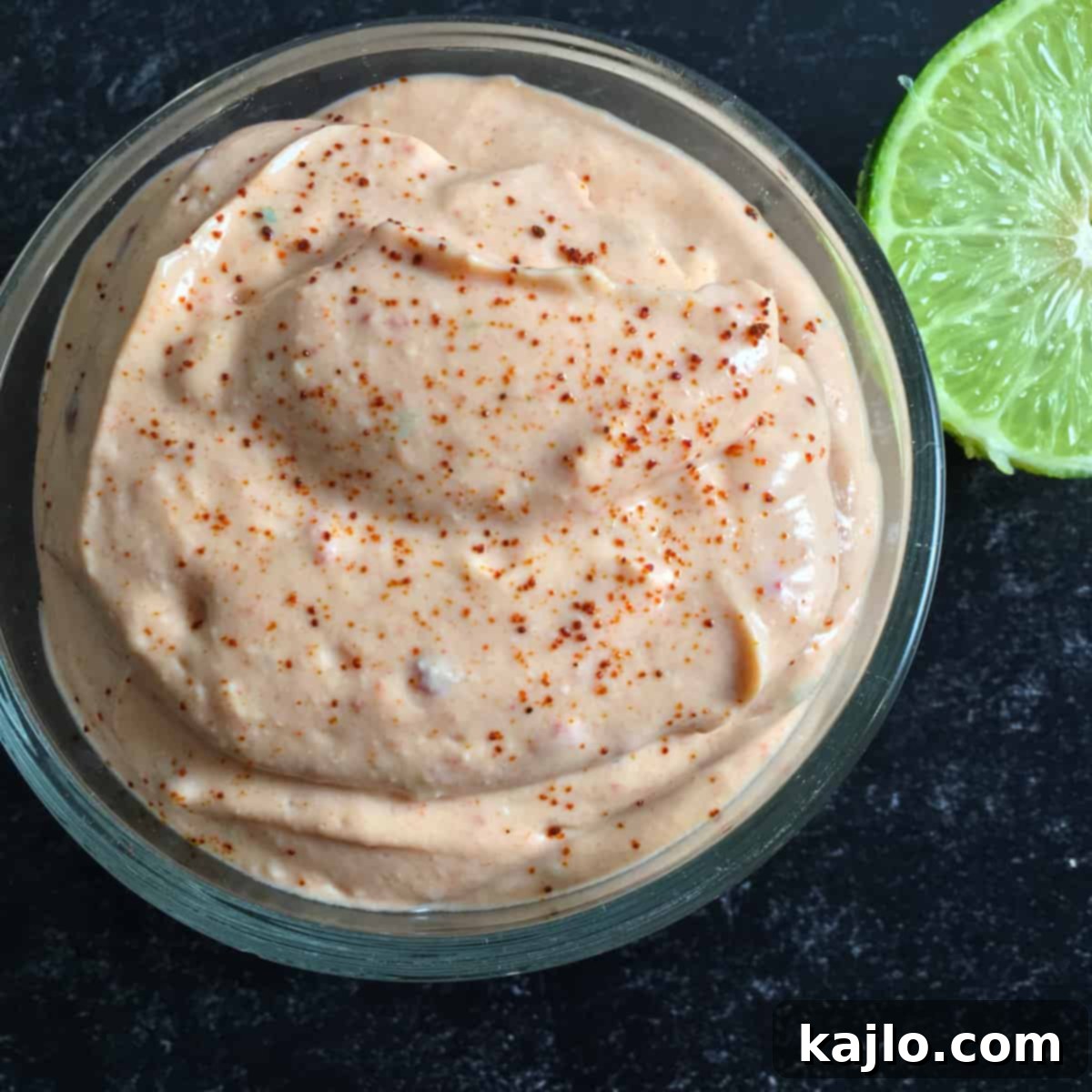 Creamy homemade chipotle mayo