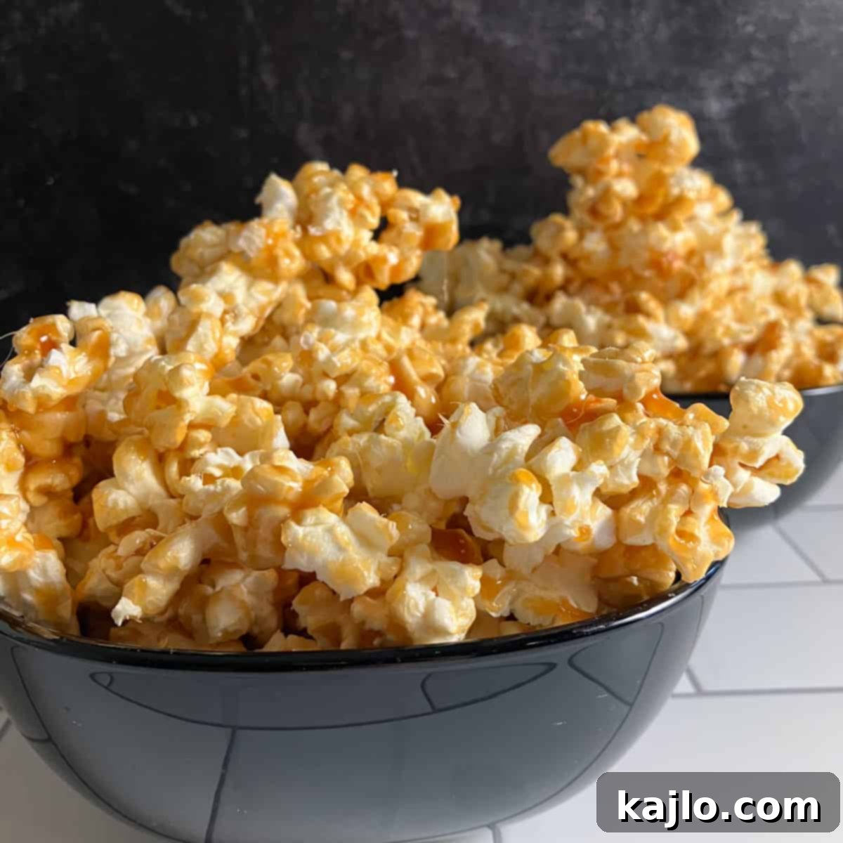 Maple Glazed Popcorn 2 Delicious maple popcorn ready to be enjoyed