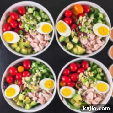 best cobb salad meal prep