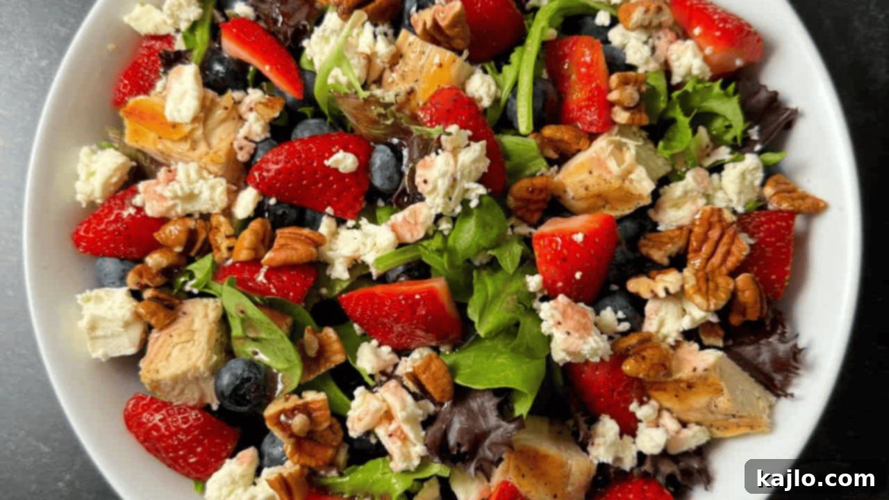 summer berry salad