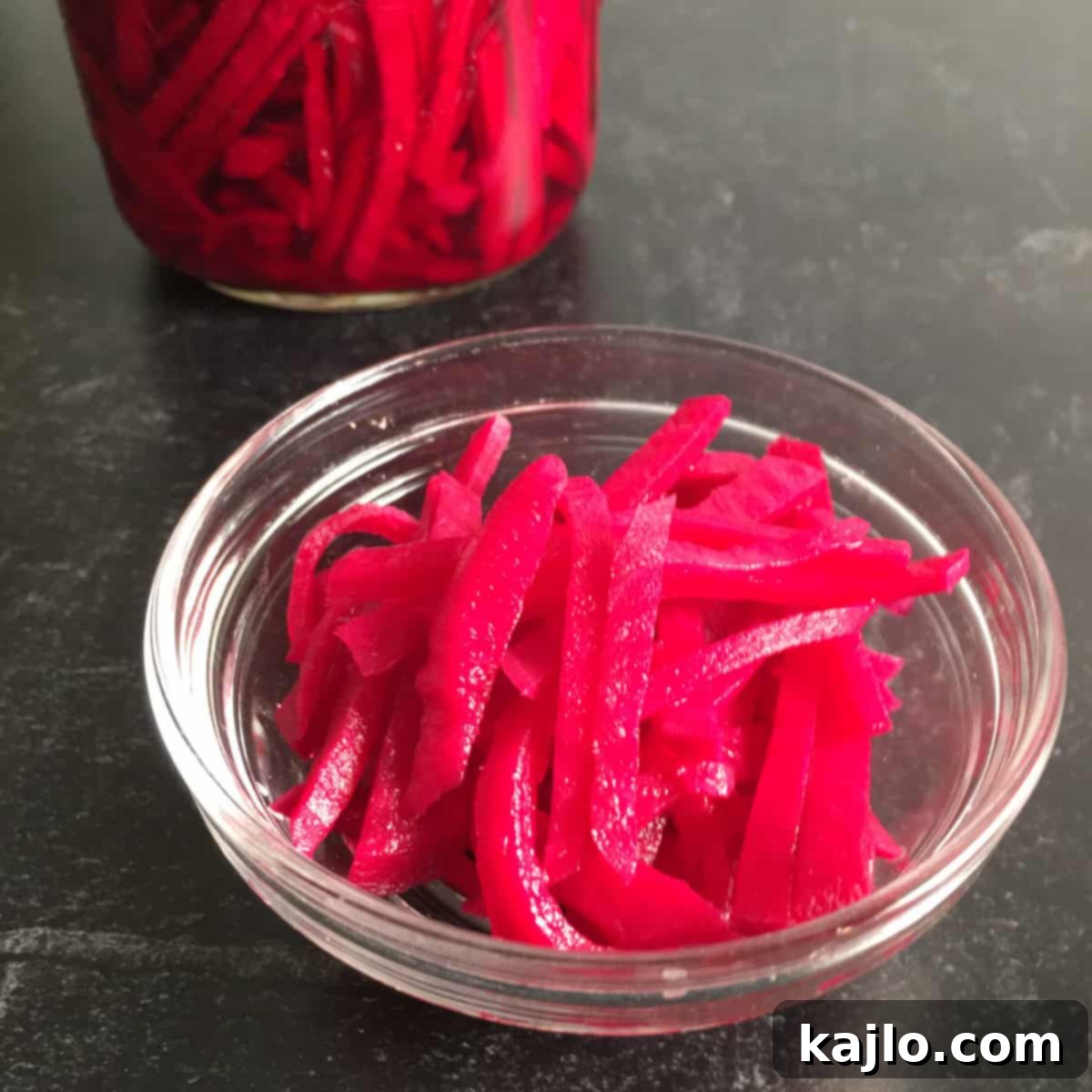 Homemade Lebanese Pink Pickles for Shawarma