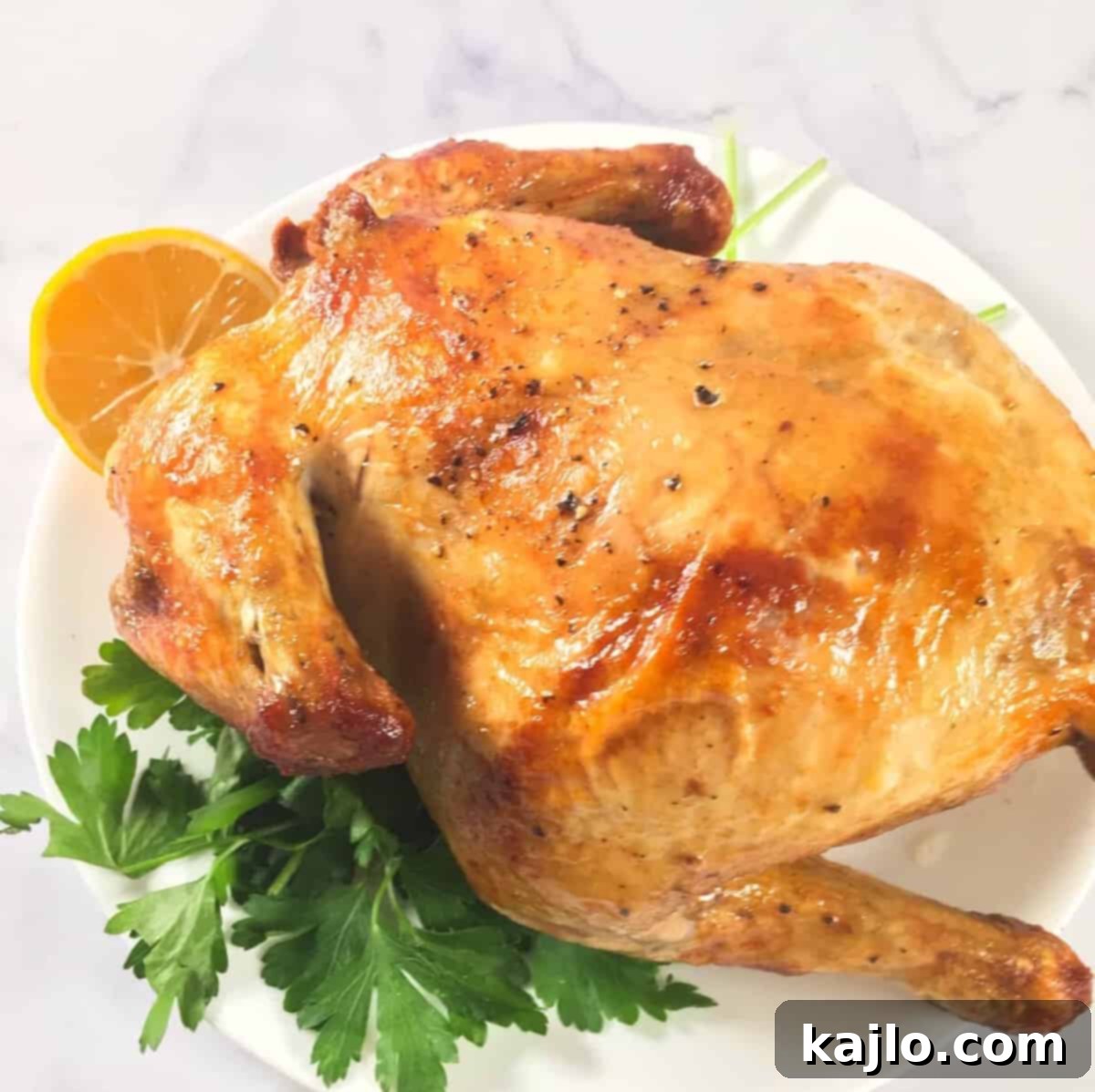 Rotisserie Chicken Perfection in the Air Fryer 2 air fryer rotisserie chicken
